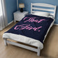 That Girl Velveteen Plush Blanket