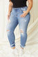 Mid Rise Ankle Skinny Jeans