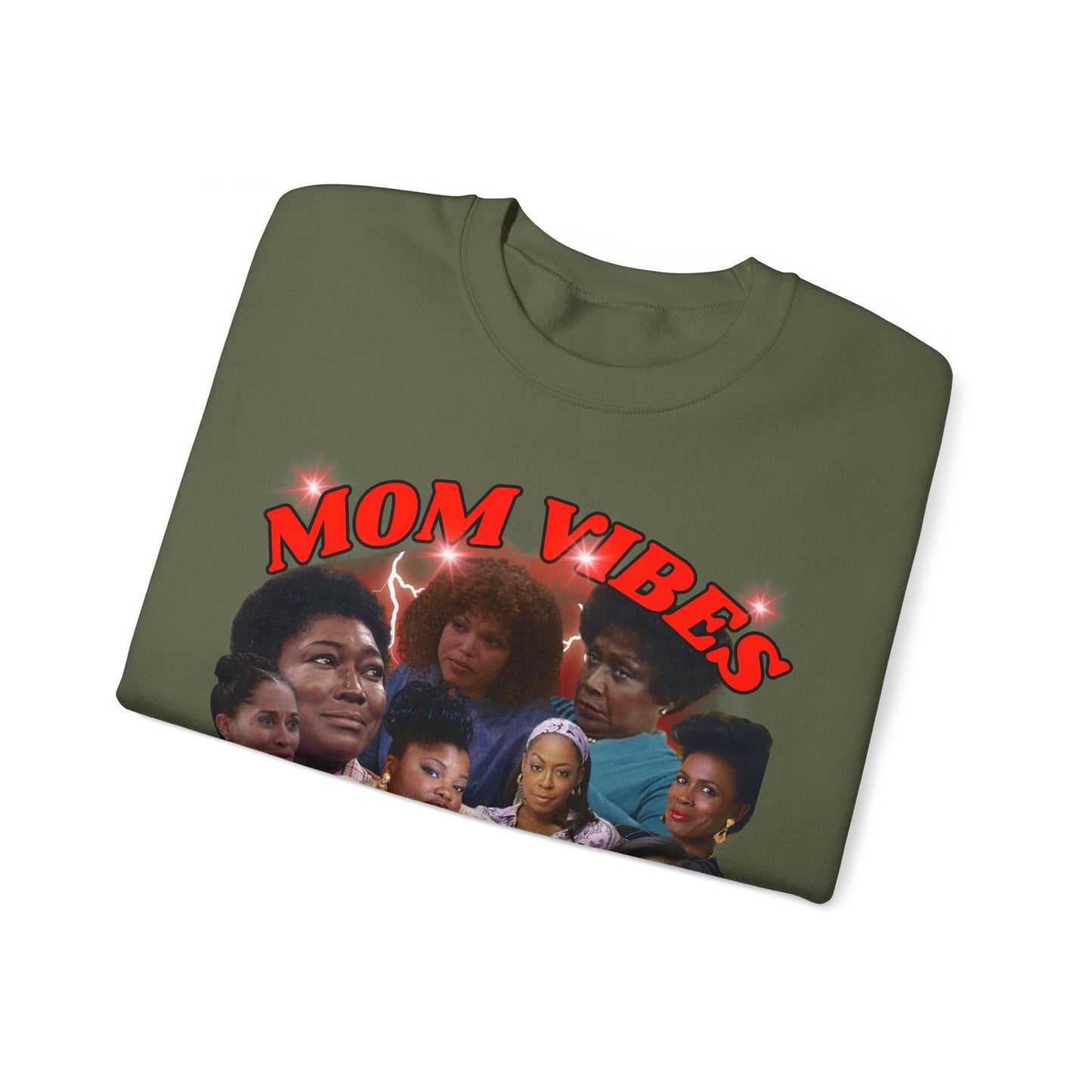 MOM VIBES CREWNECK