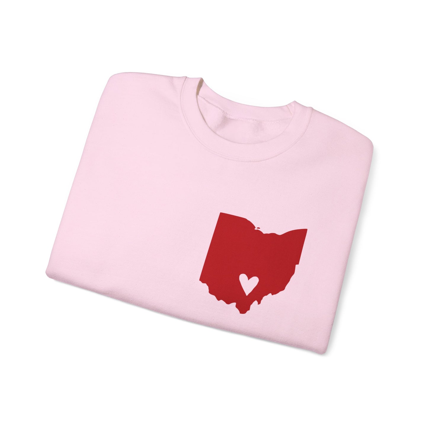 Heart of Ohio Unisex Crewneck Sweatshirt