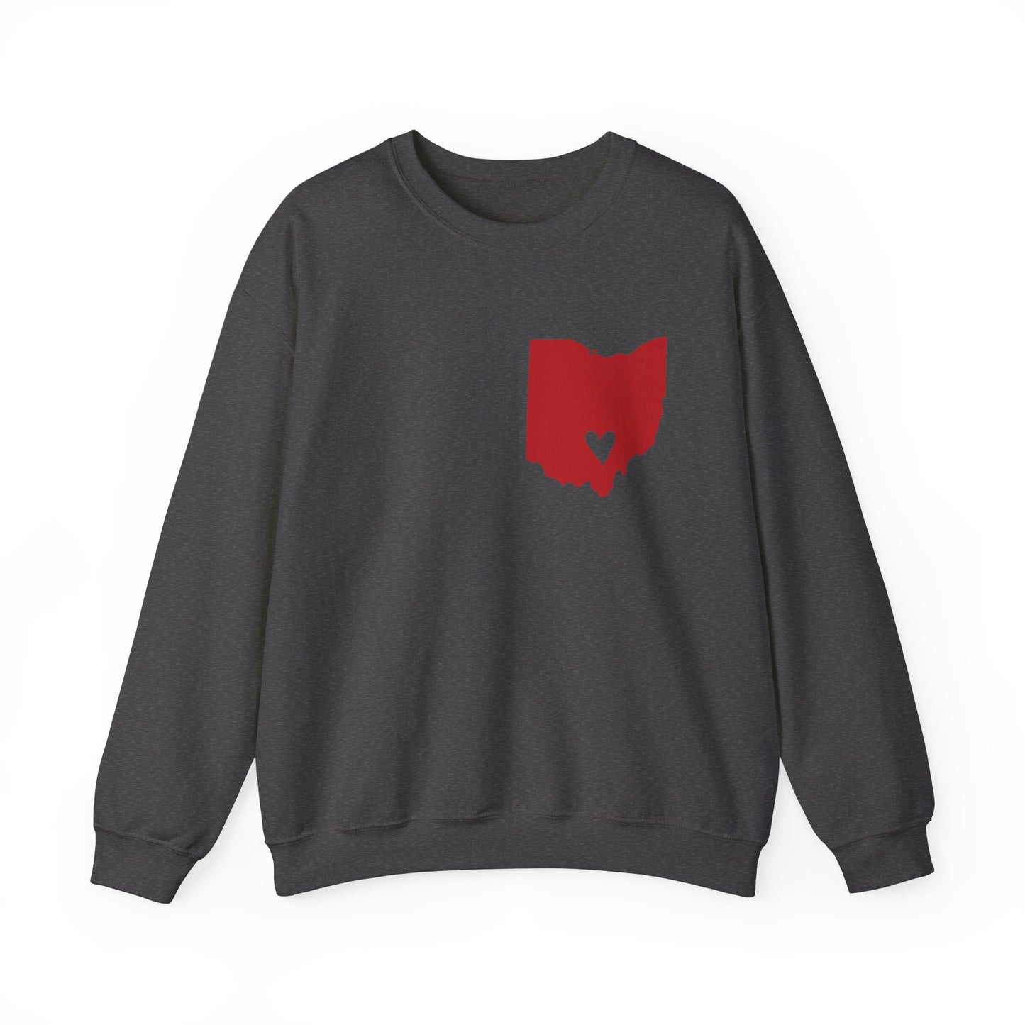 Heart of Ohio Unisex Crewneck Sweatshirt