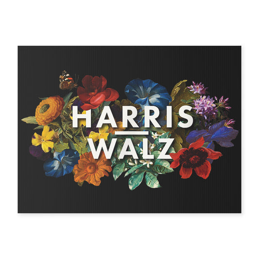 Harris ~ Walz Yard Sign