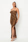 women's maxi dress, women's fashion, leopard dress, maxi dress, women's dress, 2024 maxi dress 