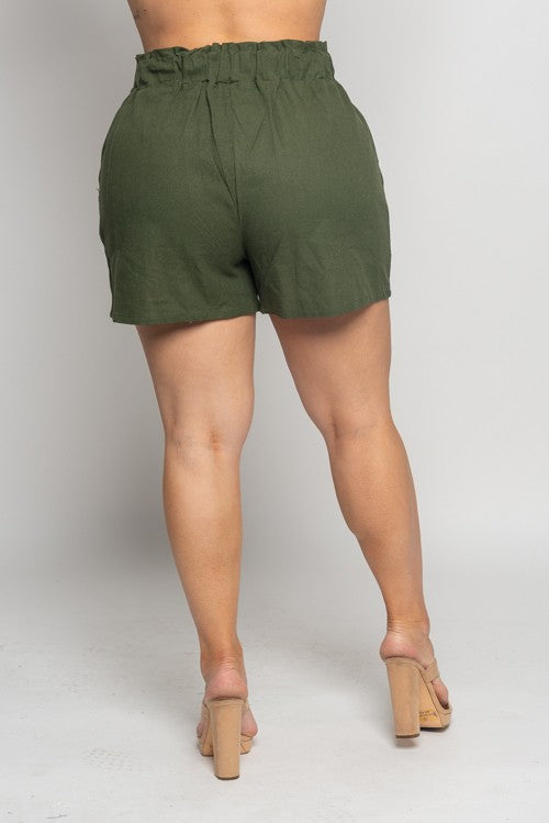 shorts, women's shorts, plus size shorts, 1xl shorts, 2 xl shorts, 3xl shorts, plus fashion, women's fashion, bottoms, shorts, linen shorts, plus size women's shorts, 