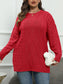 Round Neck Long Sleeve Sweater