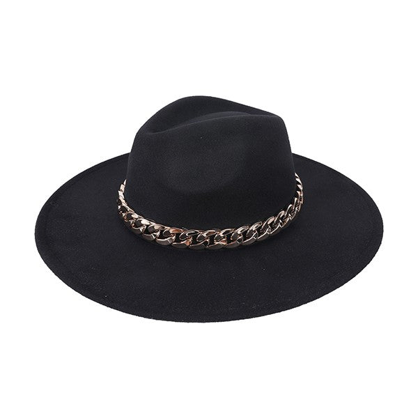 Fedora With Chain