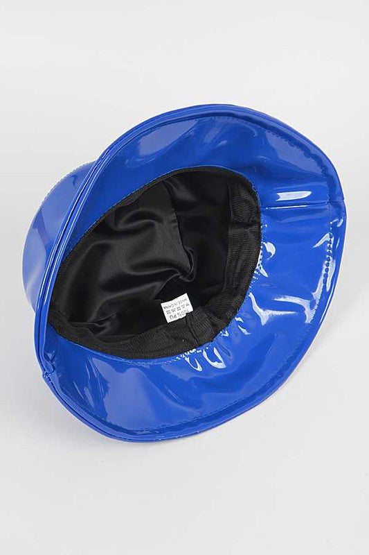 Patent Leather Bucket Hat