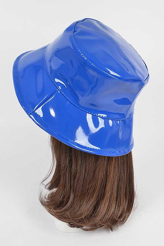 Patent Leather Bucket Hat