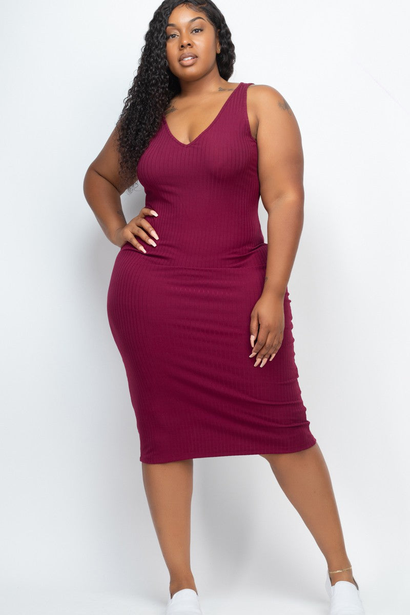 summer dress, women's dress, women's fashion, midi dress, 2024 midi dress, plus size fashion, plus dress, 1xl dress, 2xl dress, 3xl dress, plus size fashion, women's fashion, juniors plus size, ribbed, stretch, women's clothing