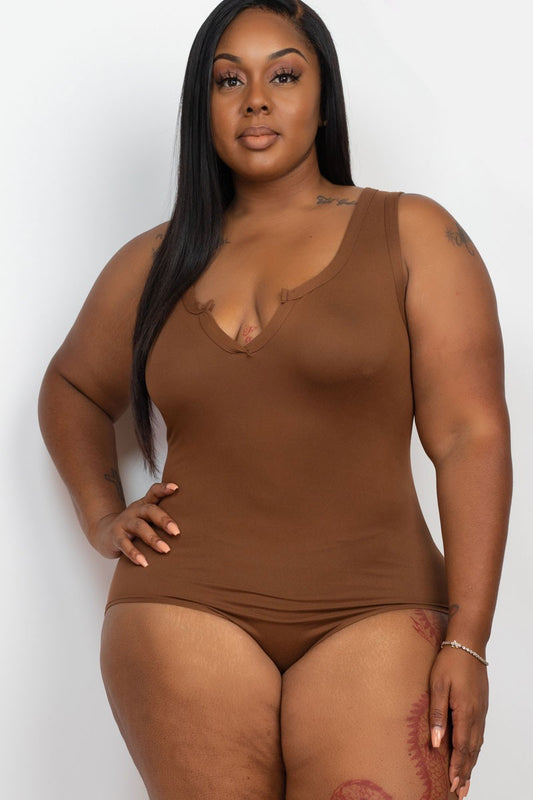 brown bodysuit, bodysuit, plus size bodysuit, women's bodysuit, women's tops, plus sized tops, plus size bodysuits, 2024 plus size, women's tops, women's fashion, trendy fashion, trendy women's clothes, 