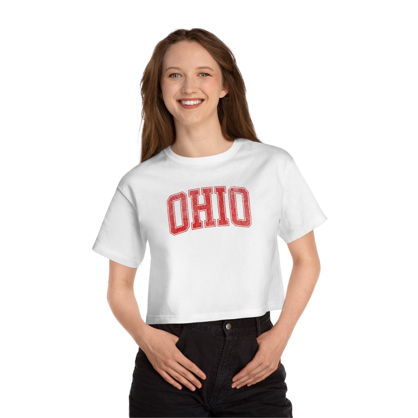 Oh-IO Champion Cropped T-Shirt