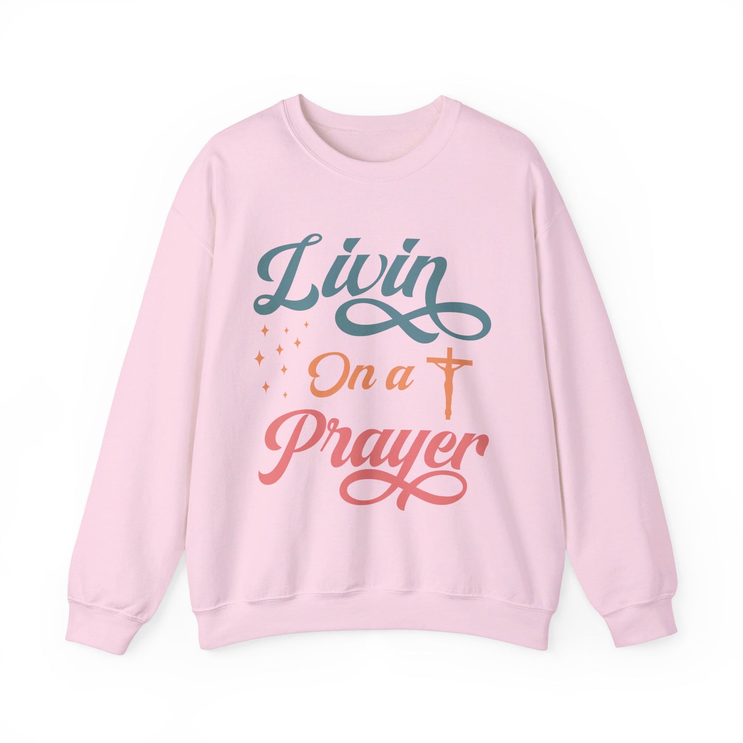 Living On A Prayer Crewneck