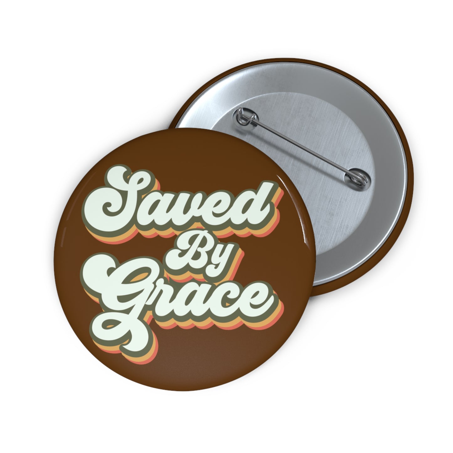 Saved By Grace Pin