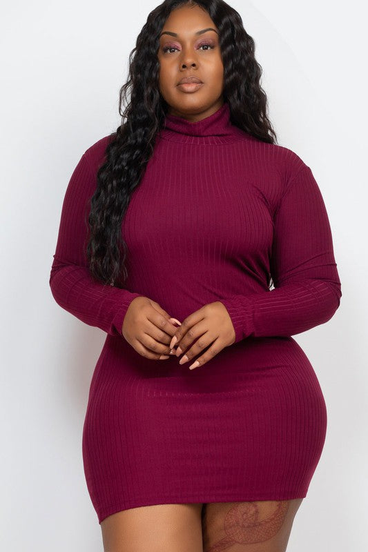 Long Sleeve Mini Bodycon Dress