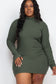 Long Sleeve Mini Bodycon Dress