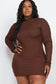 Long Sleeve Mini Bodycon Dress