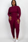 plus size set, women's plus size set, women's plus size fashion, women's fashion, plus size joggers, 2024 plus size fashion, fashion nova, pretty little thing, plus size jogger set, 