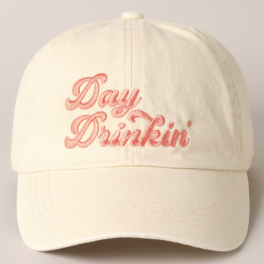 Day Drinking Embroidered Dad Hat