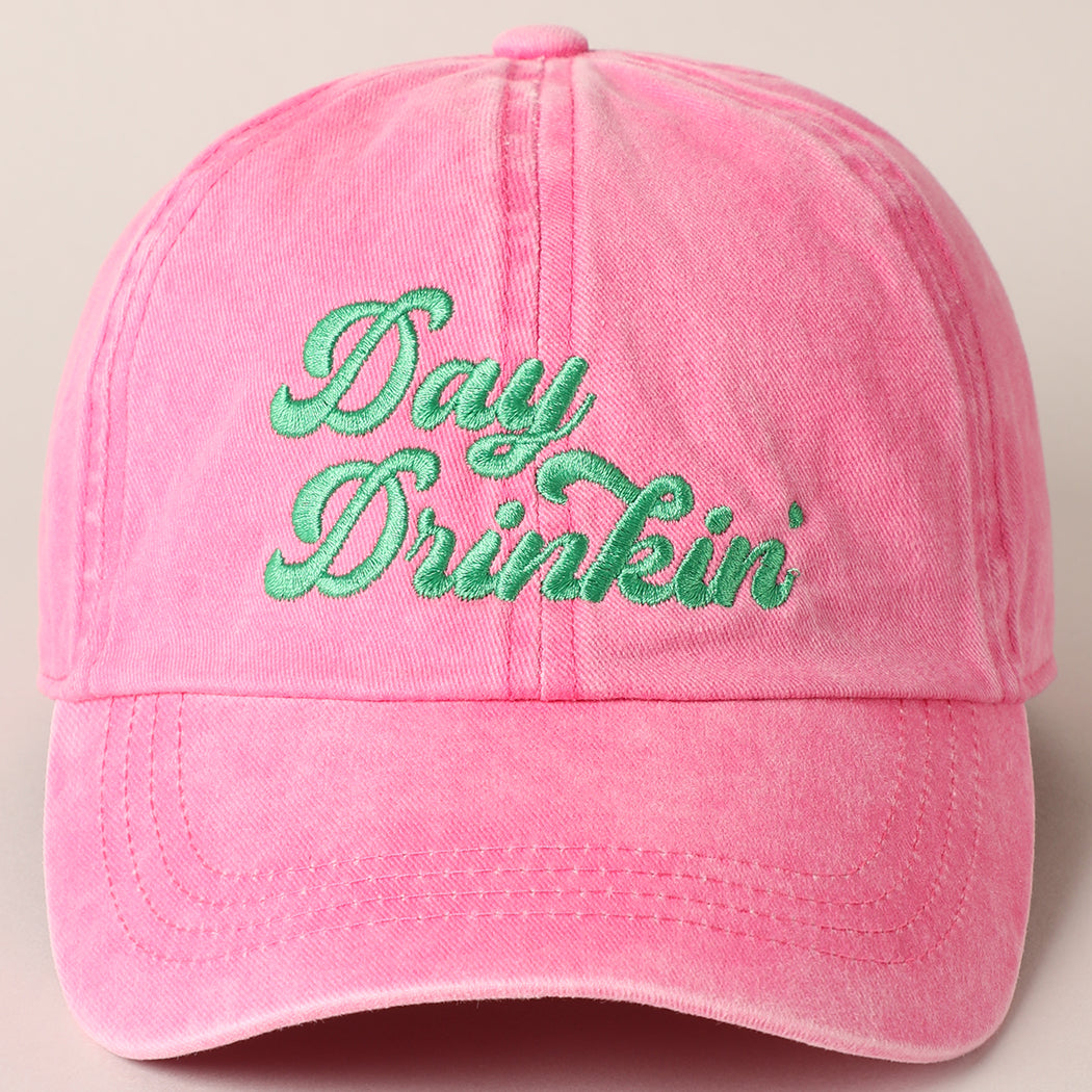 Day Drinking Embroidered Dad Hat