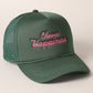 Choose Happiness Embroidered Trucker Hat