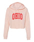 Ohio Varsity Cropped Hoodie