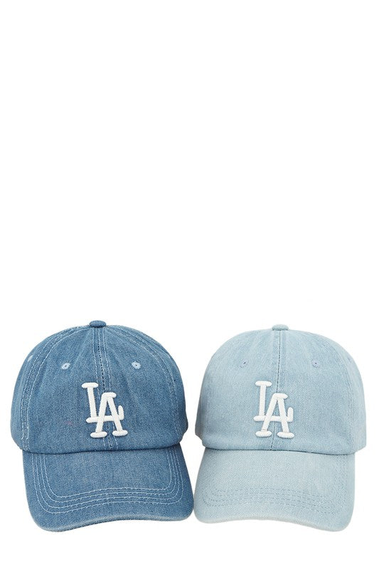 LA Denim Baseball Cap