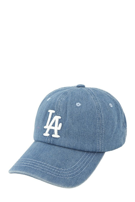 LA Denim Baseball Cap