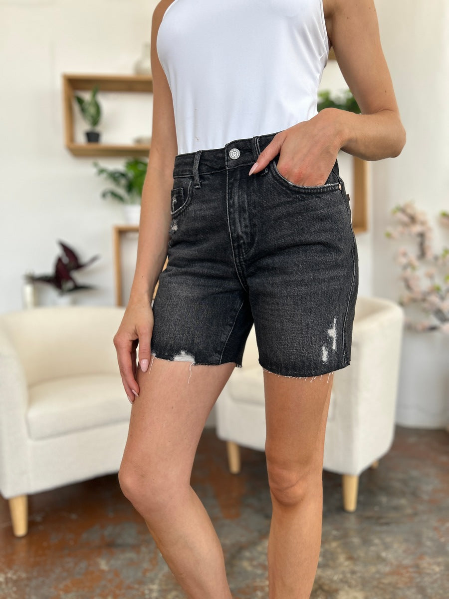 Judy Blue High Waist Denim Shorts