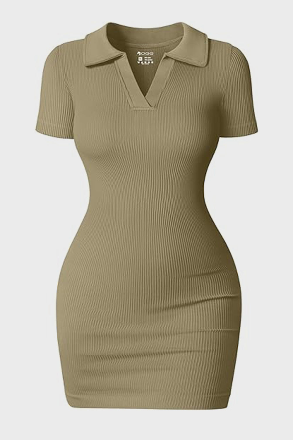 Polo Collar Active Dress