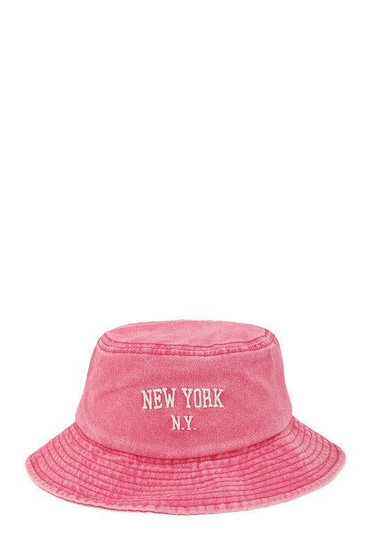 NEW YORK Bucket Hat