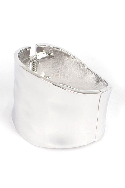 Iconic Statement Spring Hinge Bangle