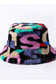 Colorful Furry Bucket Hat