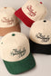 The Homebody Club Two-Tone Corduroy Baseball Cap