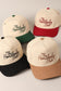 The Homebody Club Two-Tone Corduroy Baseball Cap