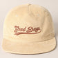 Good Days Embroidered Corduroy Hat