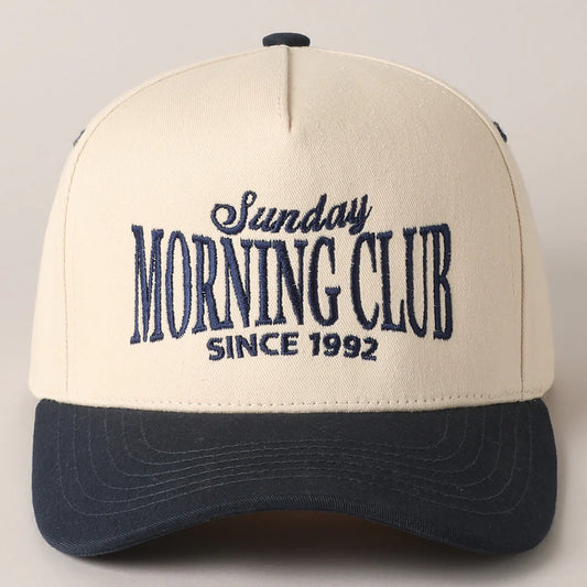 Sunday Morning Vintage Trucker Hat