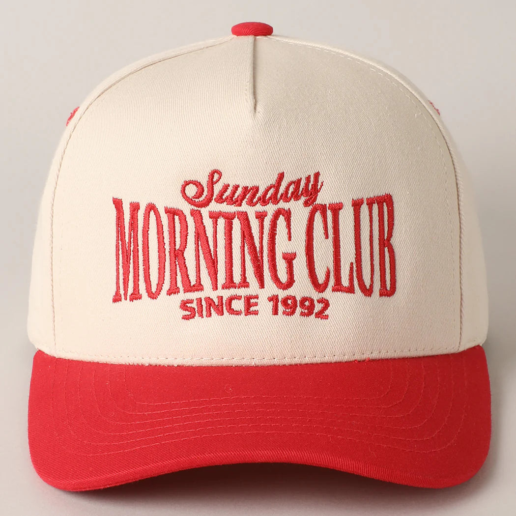 Sunday Morning Vintage Trucker Hat