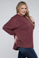 Melange Drop Shoulder Sweater