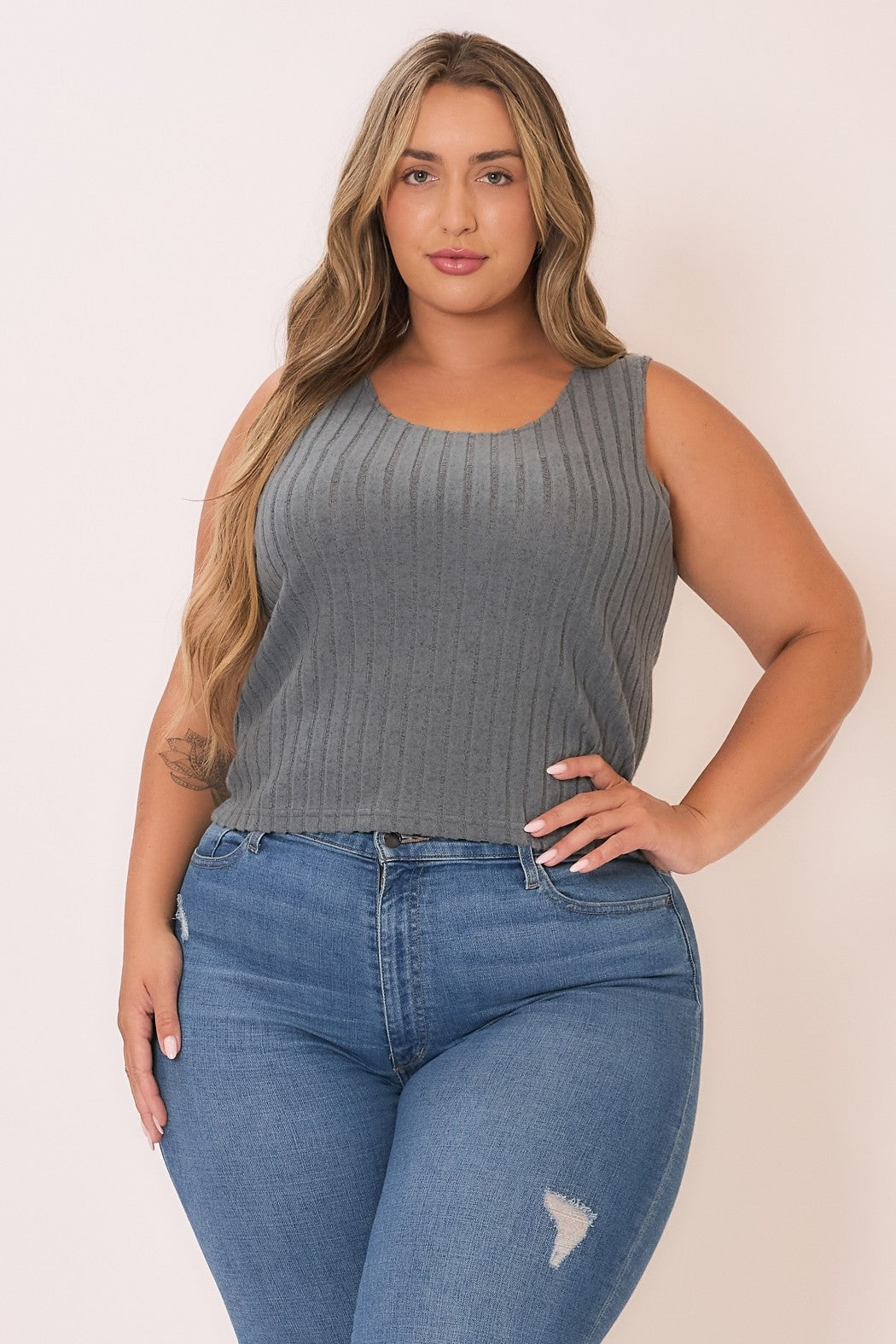 Snug & Soft Ribbed Crop Top