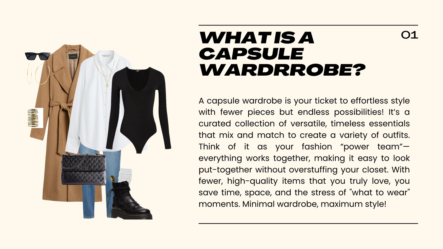 Fall Capsule Wardrobe Shopping Guide