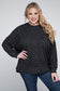 Melange Drop Shoulder Sweater