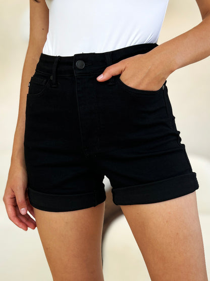 Judy Blue High Waist Tummy Control Denim Shorts