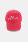 ATLANTA Embroidered Baseball Cap