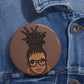 Loc Goddess Pin