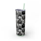 MugShot Skinny Tumbler w/ Straw