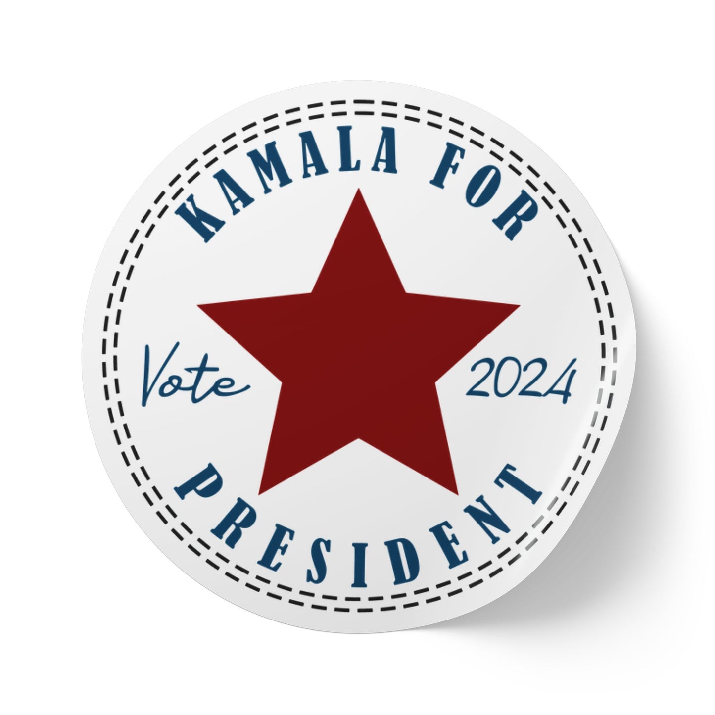 Kamala For President Sticker Label Rolls