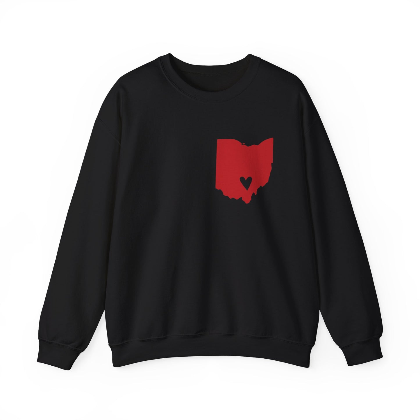 Heart of Ohio Unisex Crewneck Sweatshirt