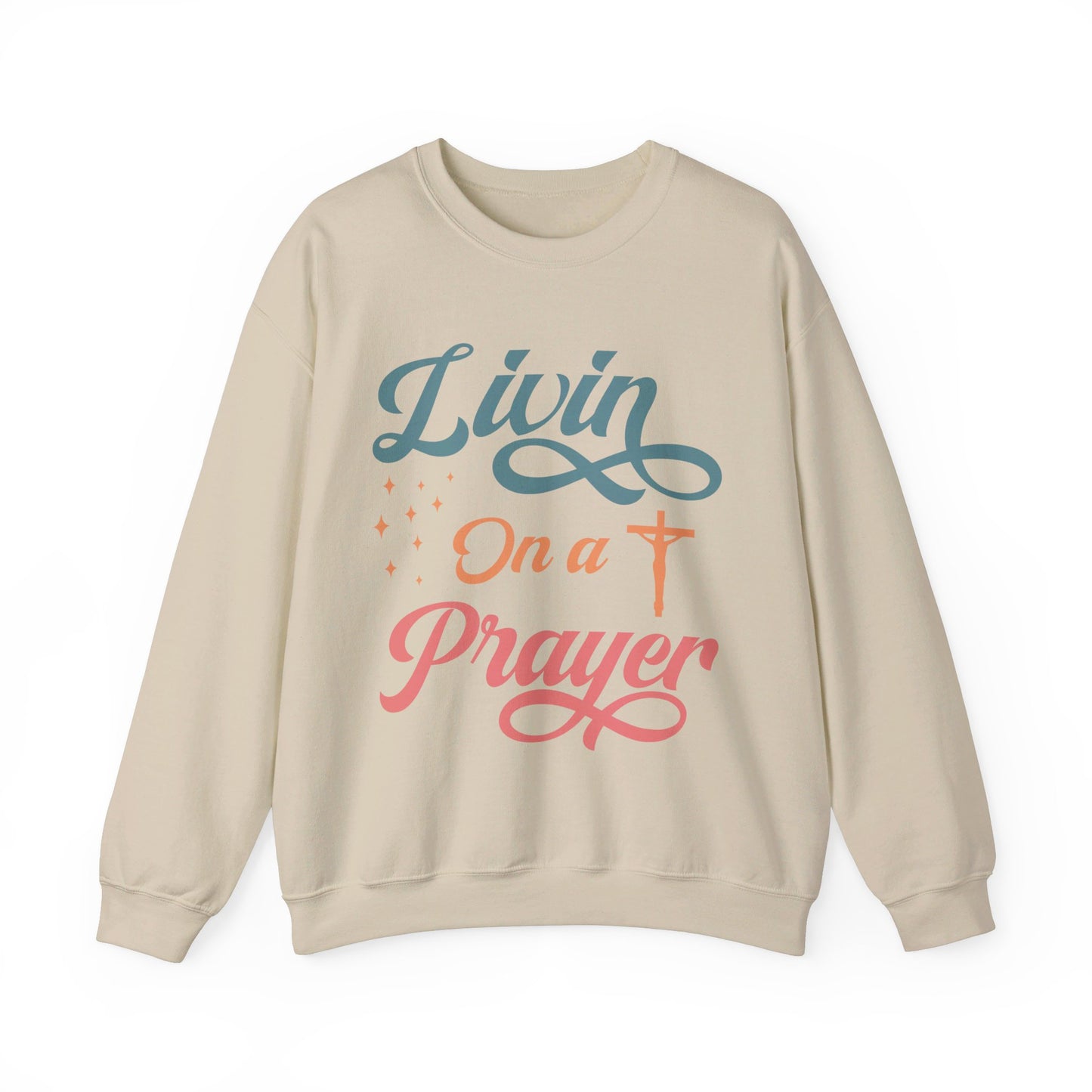 Living On A Prayer Crewneck