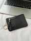 Leather Tassel Trim Card Case