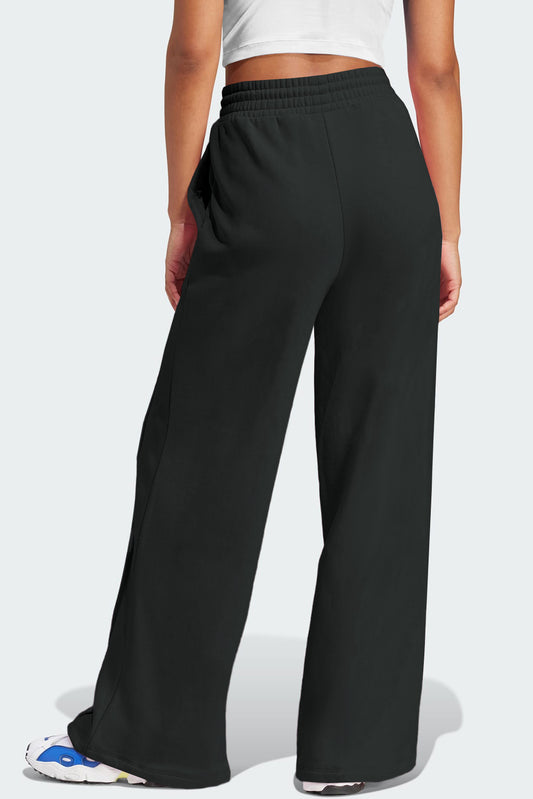 Drawstring Wide Leg Pants